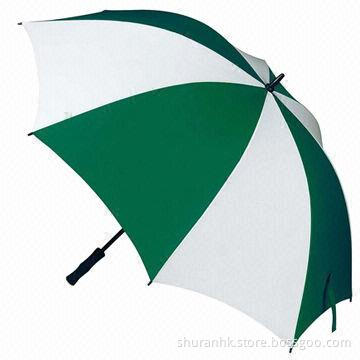 Golf Umbrella with Fiberglass Shaft and Ribs